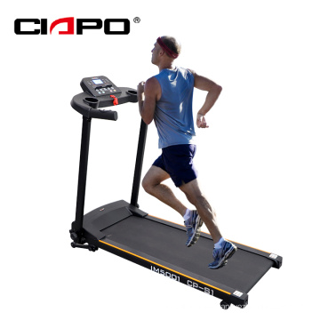 CIAPO Easy Folding Laufband für den Heimgebrauch, mit Halter, Herzschlagsensor und 3-Stufen-Neigung 1,5 PS elektrisches Laufband Jogging Ma